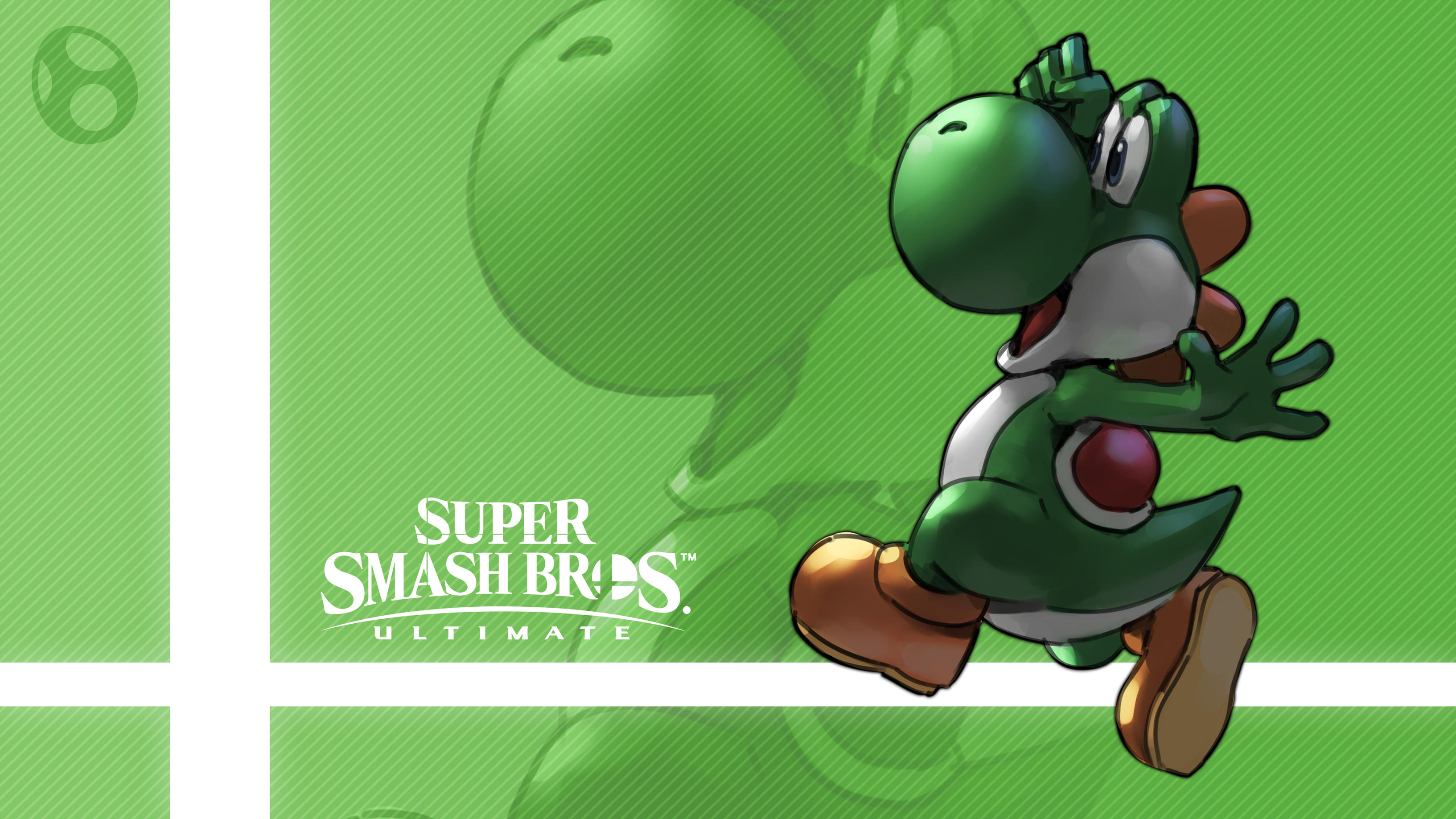 Super Smash Bros Ultimate Yoshi , HD Wallpaper & Backgrounds
