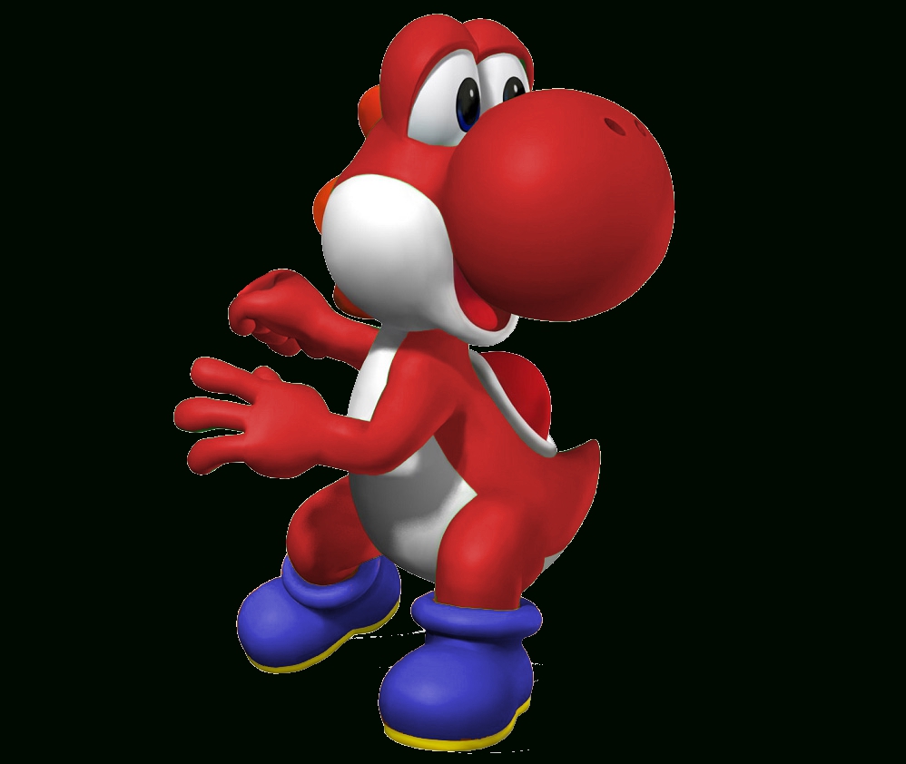 Yoshi Color Images Red Roshi Hd Wallpaper And Background - Yoshi Rojo Super Mario World , HD Wallpaper & Backgrounds