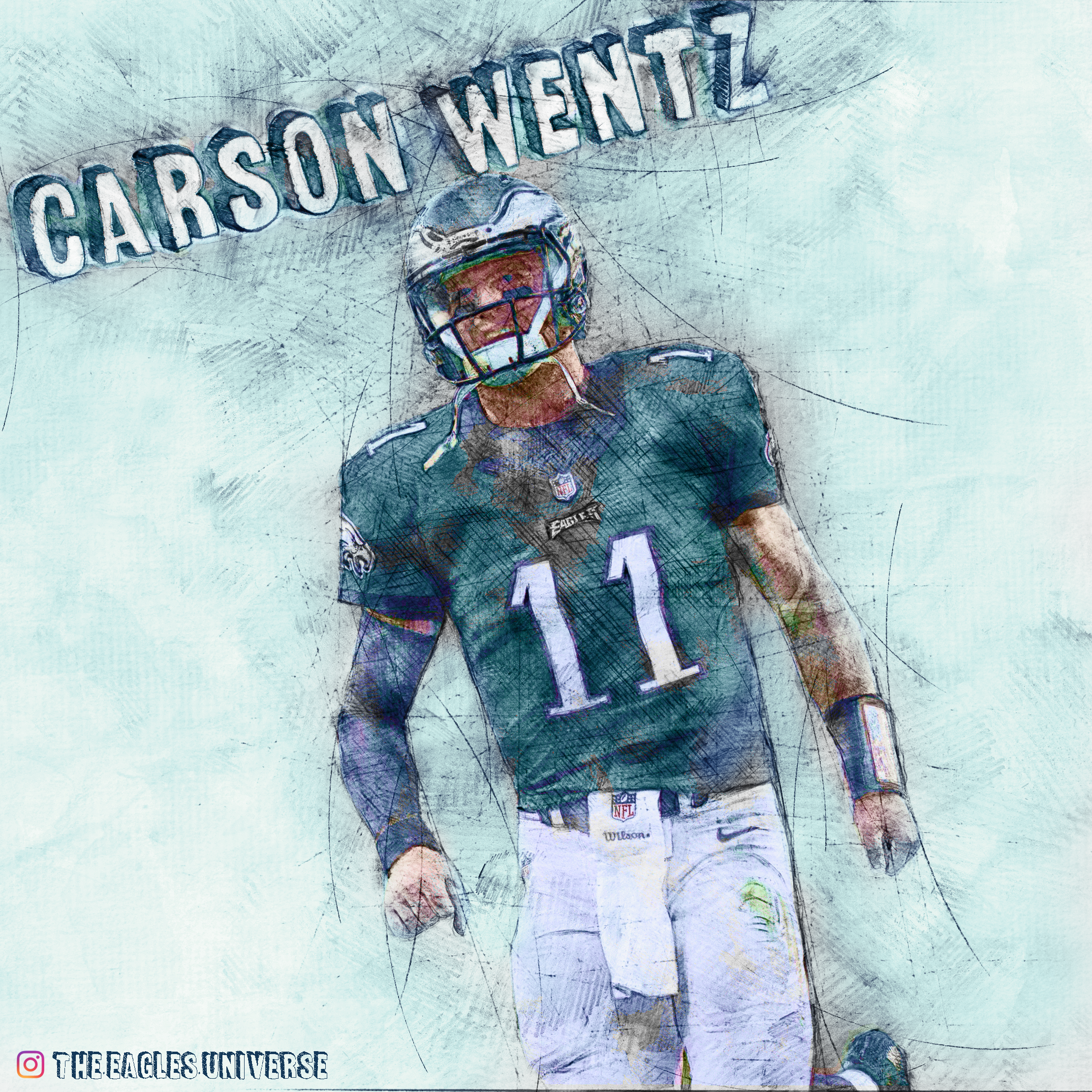 Eagles - Carson Wentz Edit , HD Wallpaper & Backgrounds