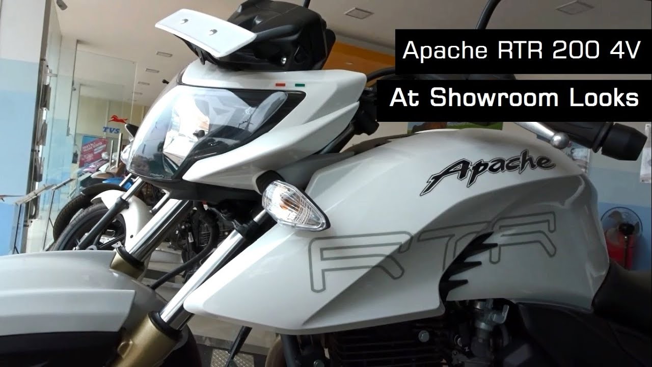 Tvs Apache Rtr 200 4v Review New Model White Color - Apache Bike New Model 2016 , HD Wallpaper & Backgrounds