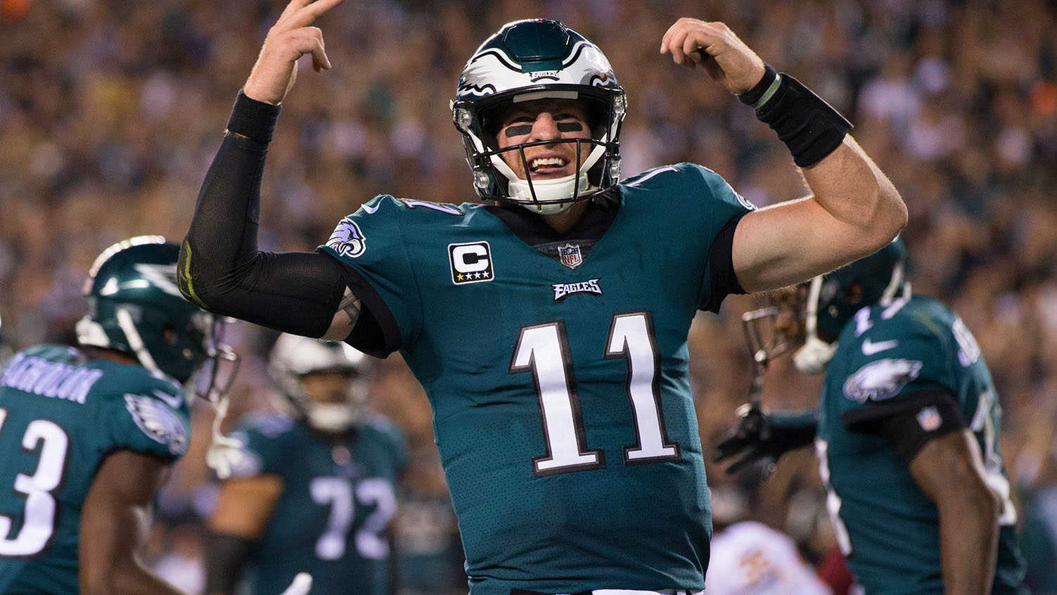 Carson Wentz Wallpaper Hd - Savior Carson Wentz Carson Wentz Td 216728 Hd Wallpaper Backgrounds Download