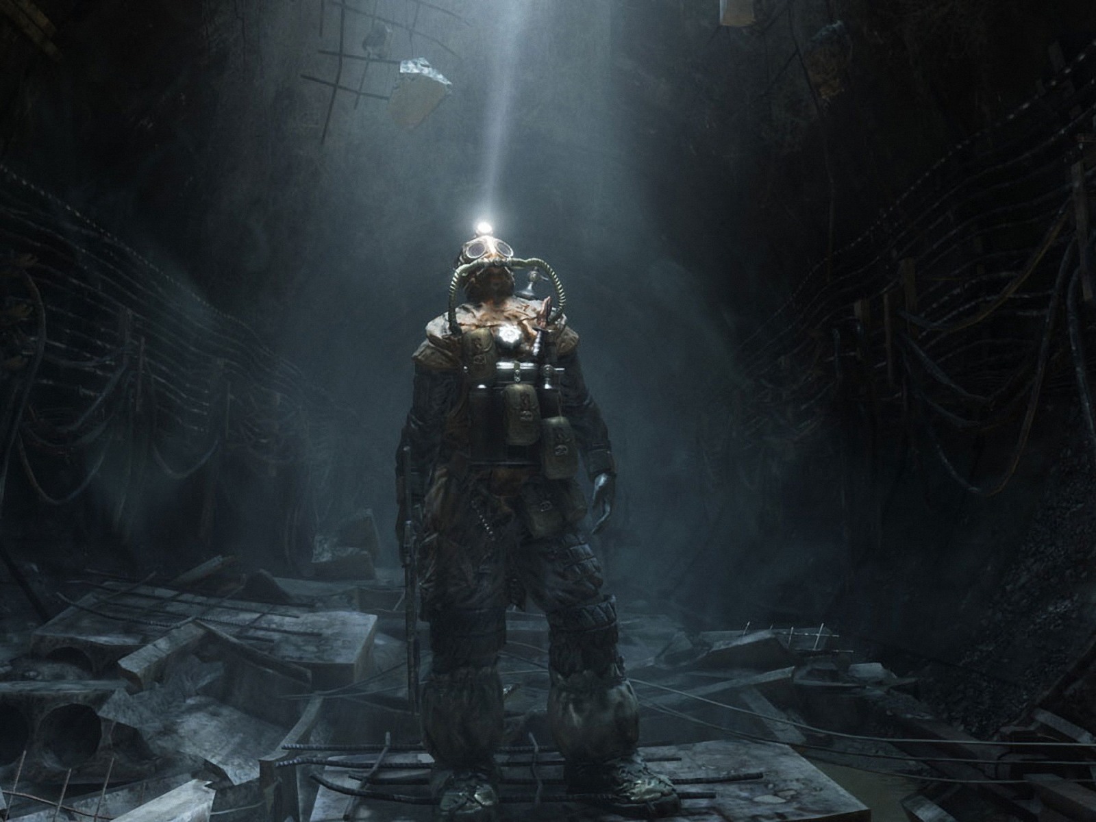 Wallpapers Hd Wallpapers Metro Last Light Game - Metro Last Light Art , HD Wallpaper & Backgrounds