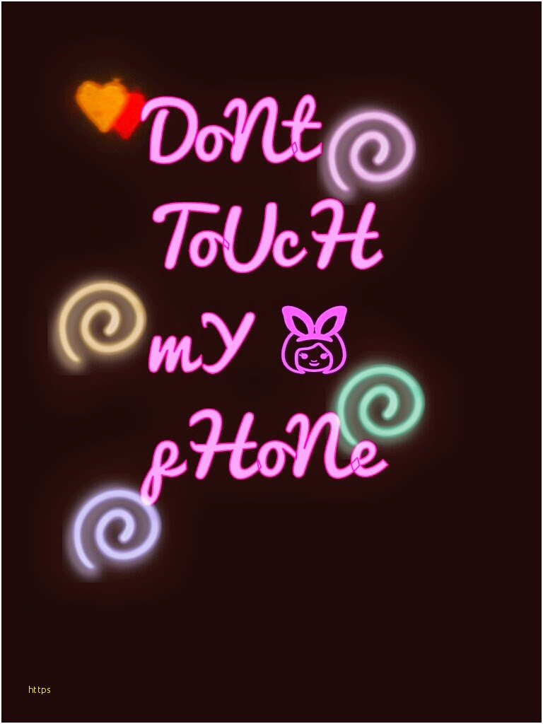 Dont Touch My Phone Wallpaper Luxury Bijapurty Dont - Graphic Design , HD Wallpaper & Backgrounds