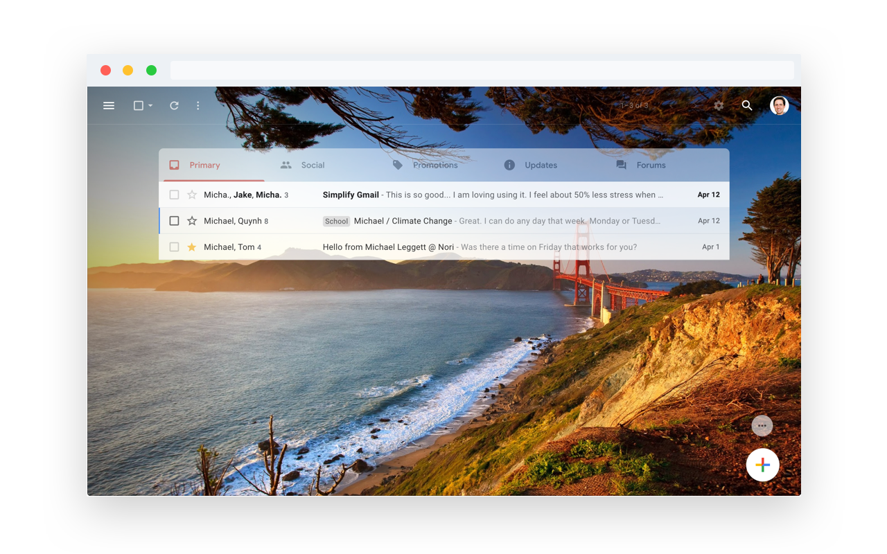 Ex-lead Designer For Gmail, Michael Leggett, Got Sick - Golden Gate Bridge , HD Wallpaper & Backgrounds