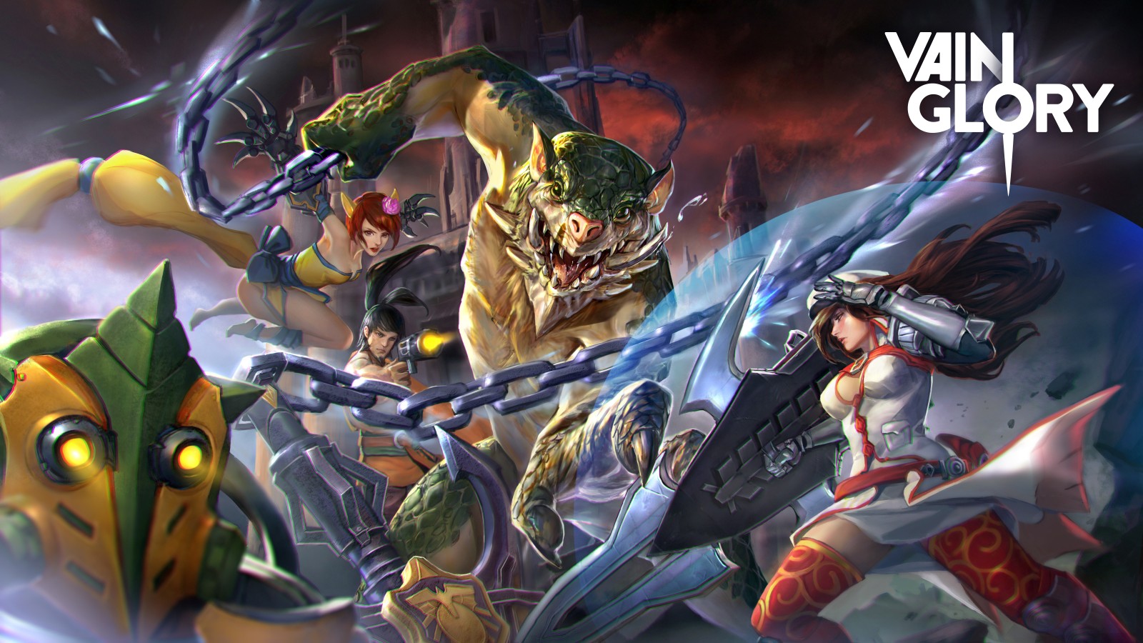 Vainglory Is A Game That Shows How Mobile Gaming Should - Hero Vainglory , HD Wallpaper & Backgrounds