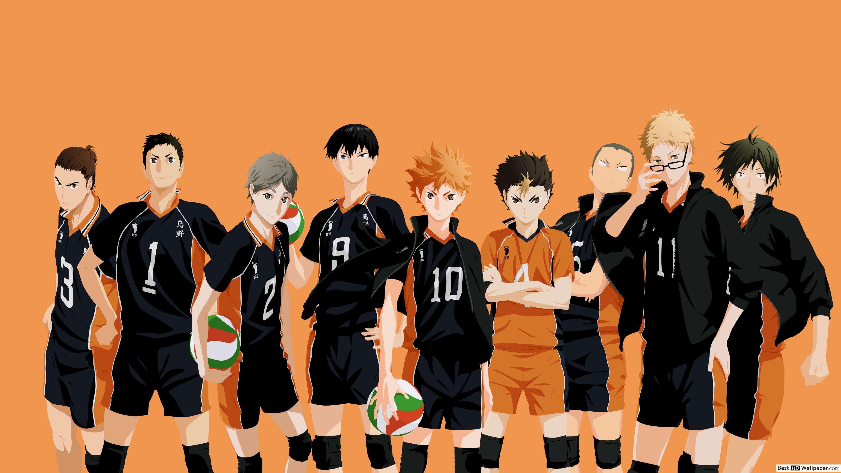 Uhd - Haikyuu Wallpaper Desktop Hd , HD Wallpaper & Backgrounds