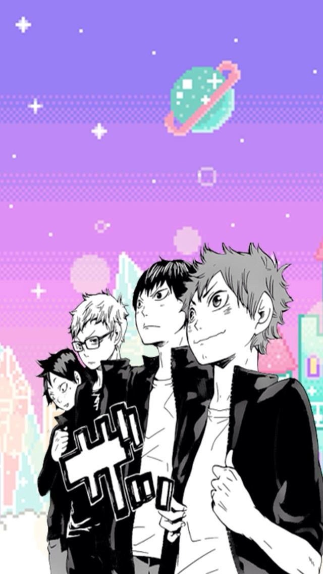 Haikyuu Iphone 5 Wallpaper Pt 2 - Haikyuu Wallpaper Iphone , HD Wallpaper & Backgrounds