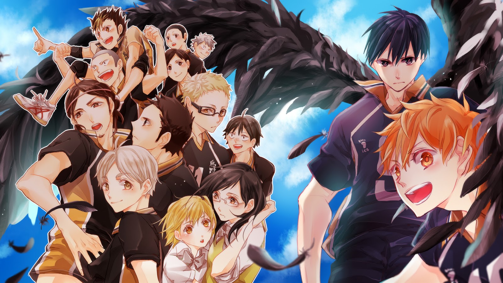 Karasuno Wallpaper - Haikyuu Hd , HD Wallpaper & Backgrounds