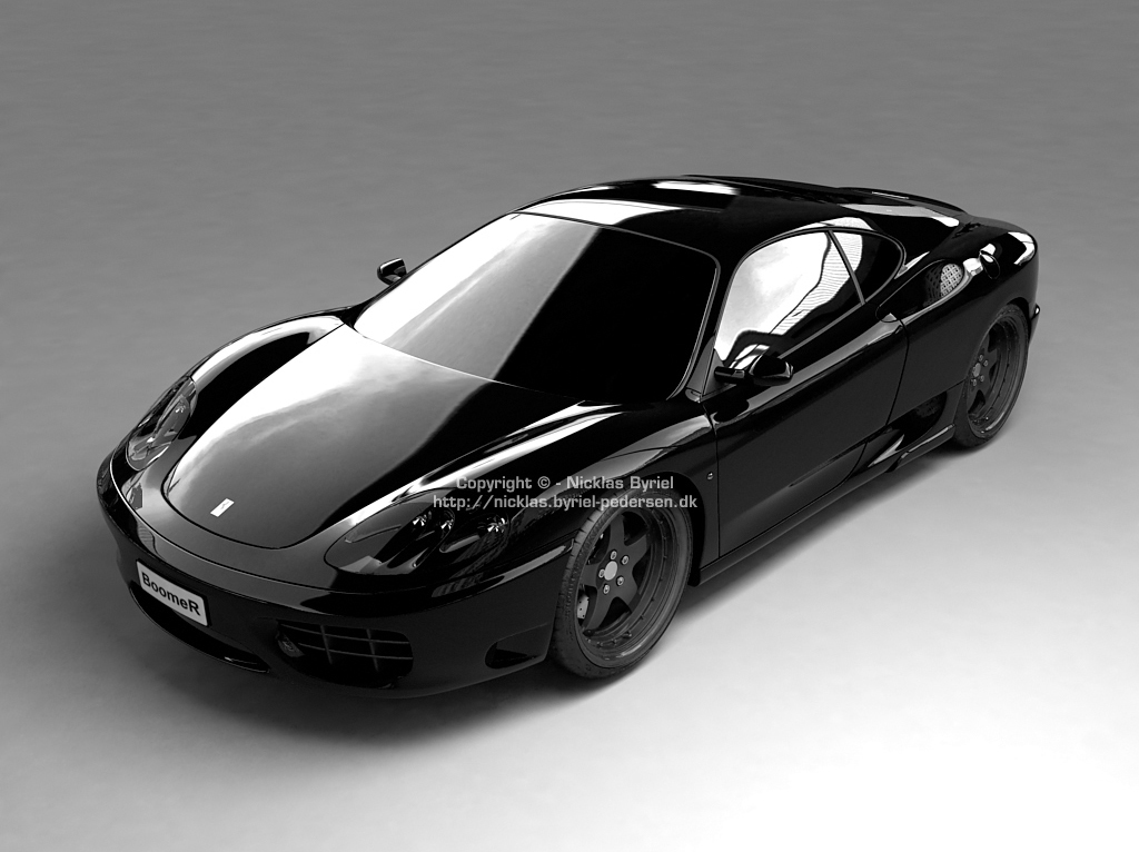Black Ferrari Cars Wallpapers Group - Black Ferrari Sports Car , HD Wallpaper & Backgrounds