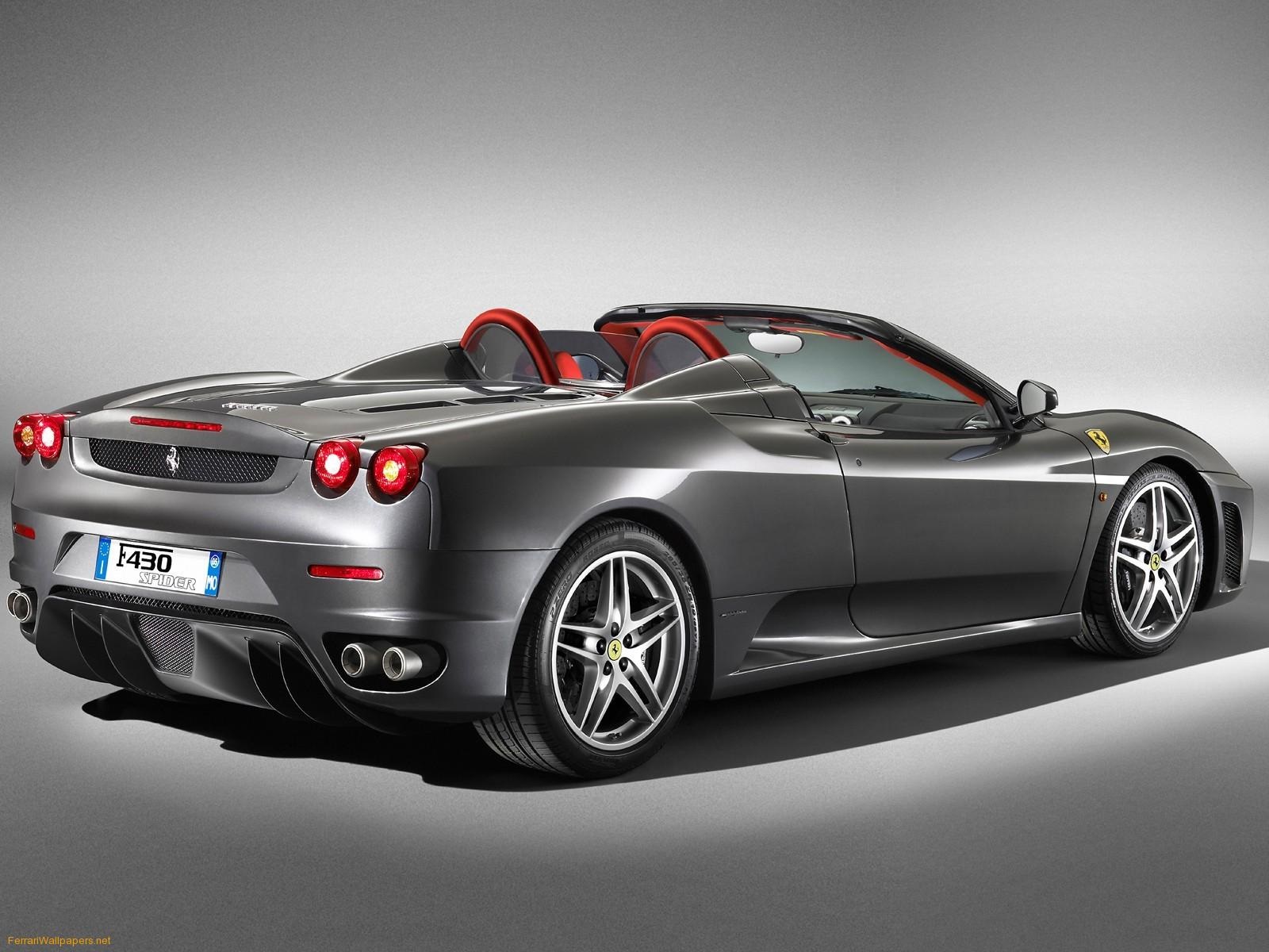 Black Spider Ferrari Wallpaper Wallpaper - 2005 Ferrari F430 , HD Wallpaper & Backgrounds