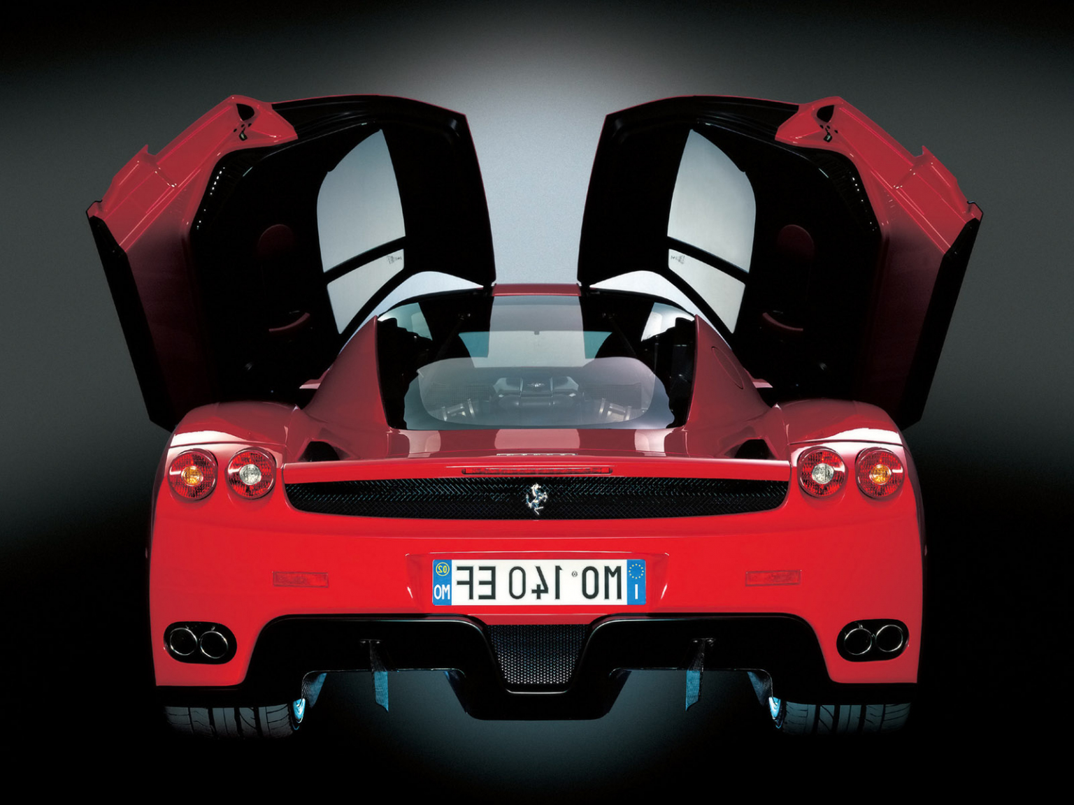 Ferrari Enzo Rear Doors Open 20×20 Wallpaper Ferrari - Ferrari Enzo Wallpaper Rear , HD Wallpaper & Backgrounds