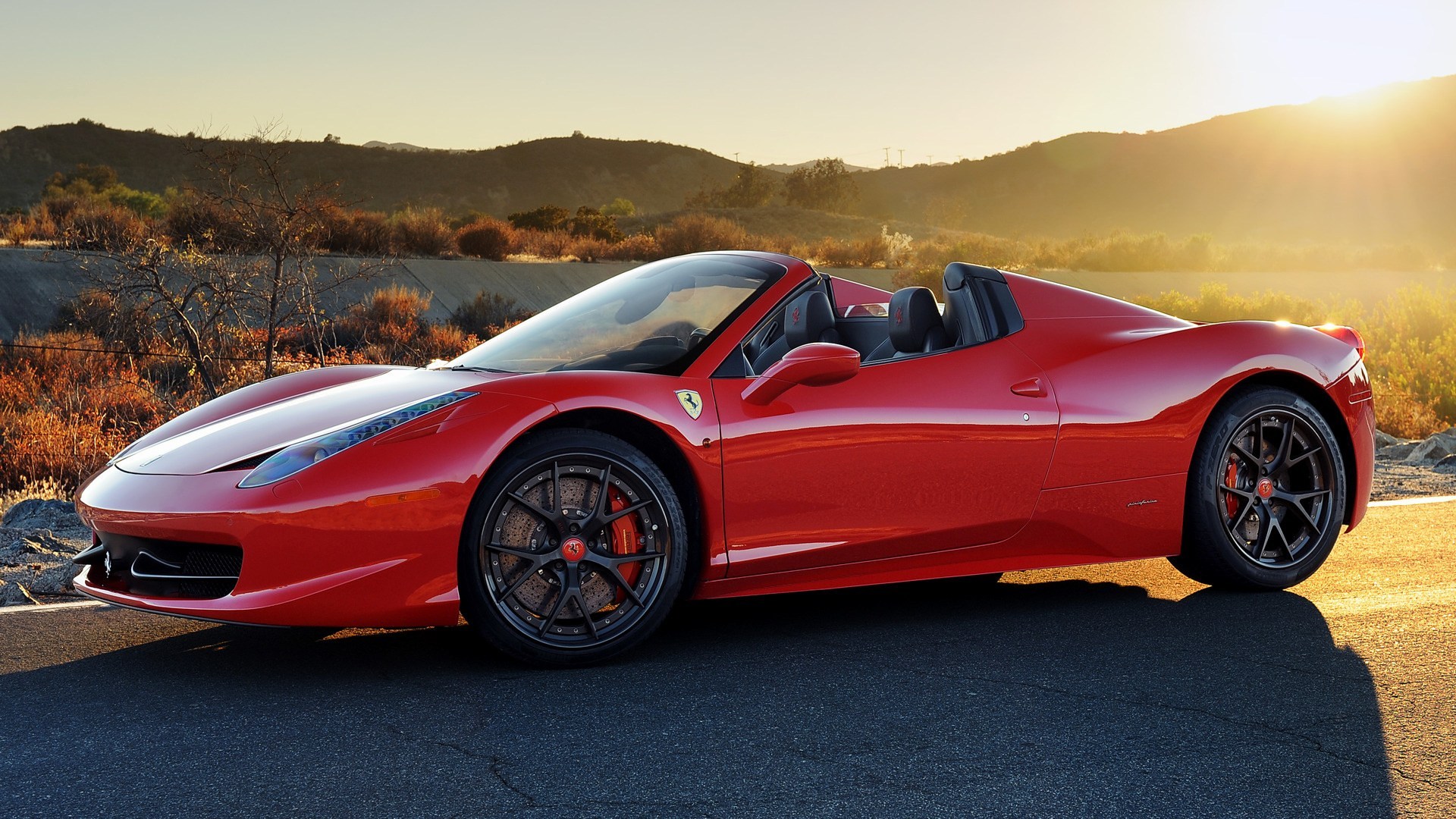 Wallpaper Blink Ferrari 458 Spider Hd 24 1920 X 1080 - Ferrari 458 Spider Hd , HD Wallpaper & Backgrounds