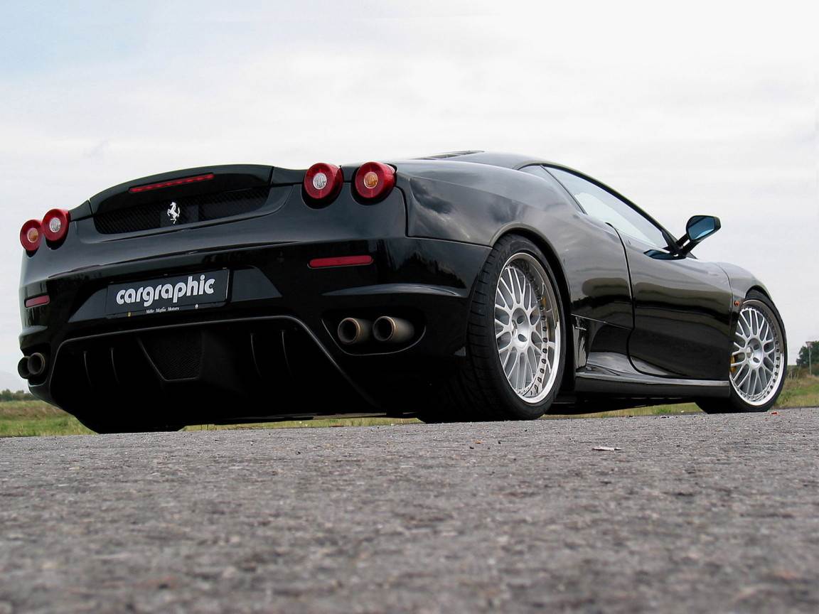 Black Ferrari Car Hd , HD Wallpaper & Backgrounds