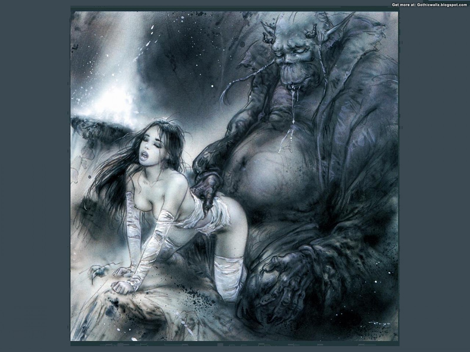 Monster Fantasy - Dark Monster Wallpapers Download , HD Wallpaper & Backgrounds