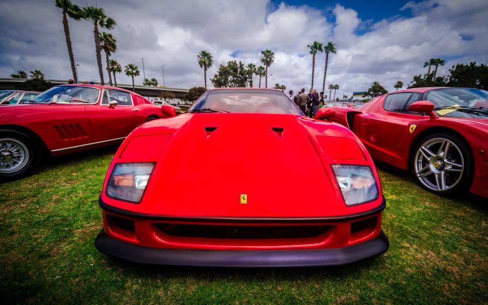 Ferrari F40 Red Hd Wallpaper - Ferrari F40 , HD Wallpaper & Backgrounds