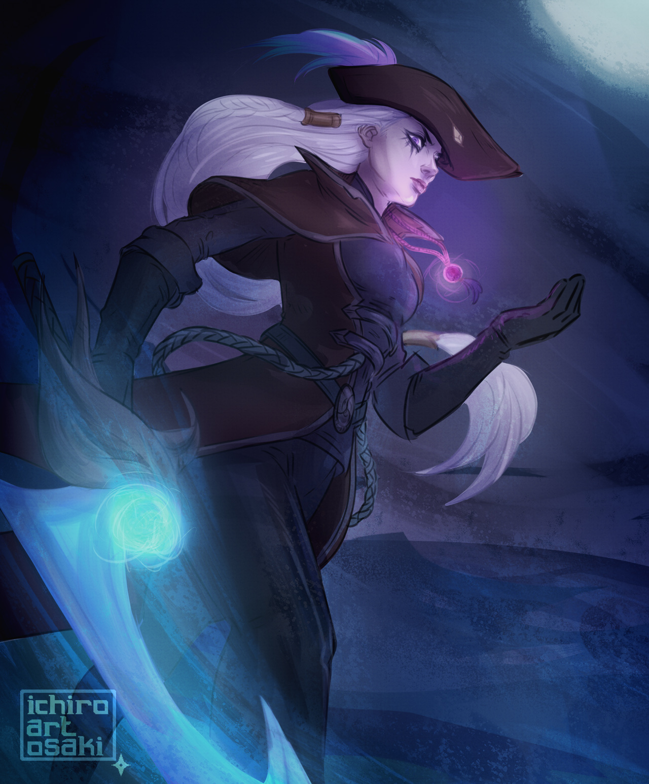 Dark Waters Diana - League Of Legends Dark Waters Diana , HD Wallpaper & Backgrounds