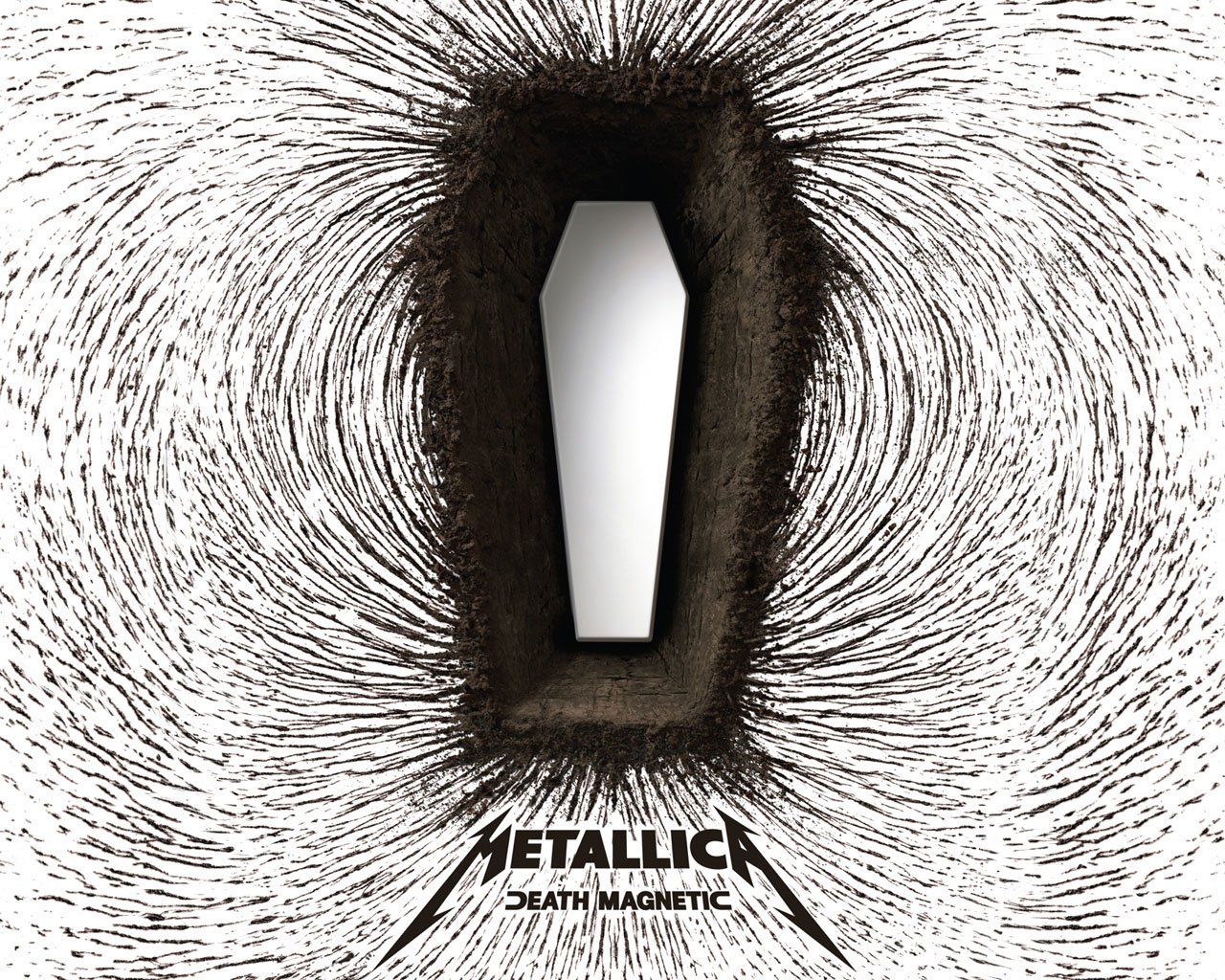 Hd Wallpaper - Metallica Death Magnetic Album Cover , HD Wallpaper & Backgrounds