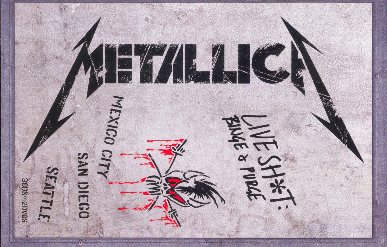 Photo Wallpaper Metallica, Album, Metallica - Visual Arts , HD Wallpaper & Backgrounds