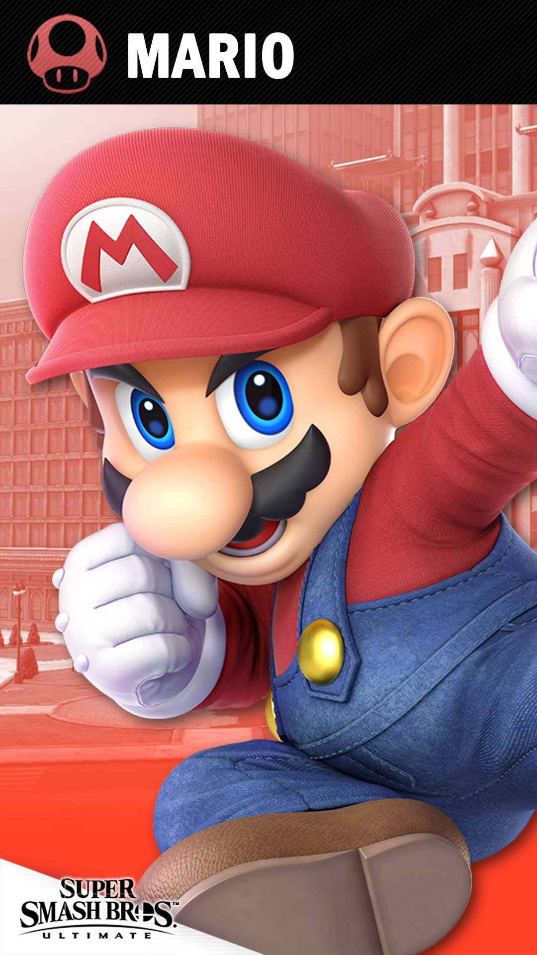 Super Smash Bros Ultimate Mario , HD Wallpaper & Backgrounds