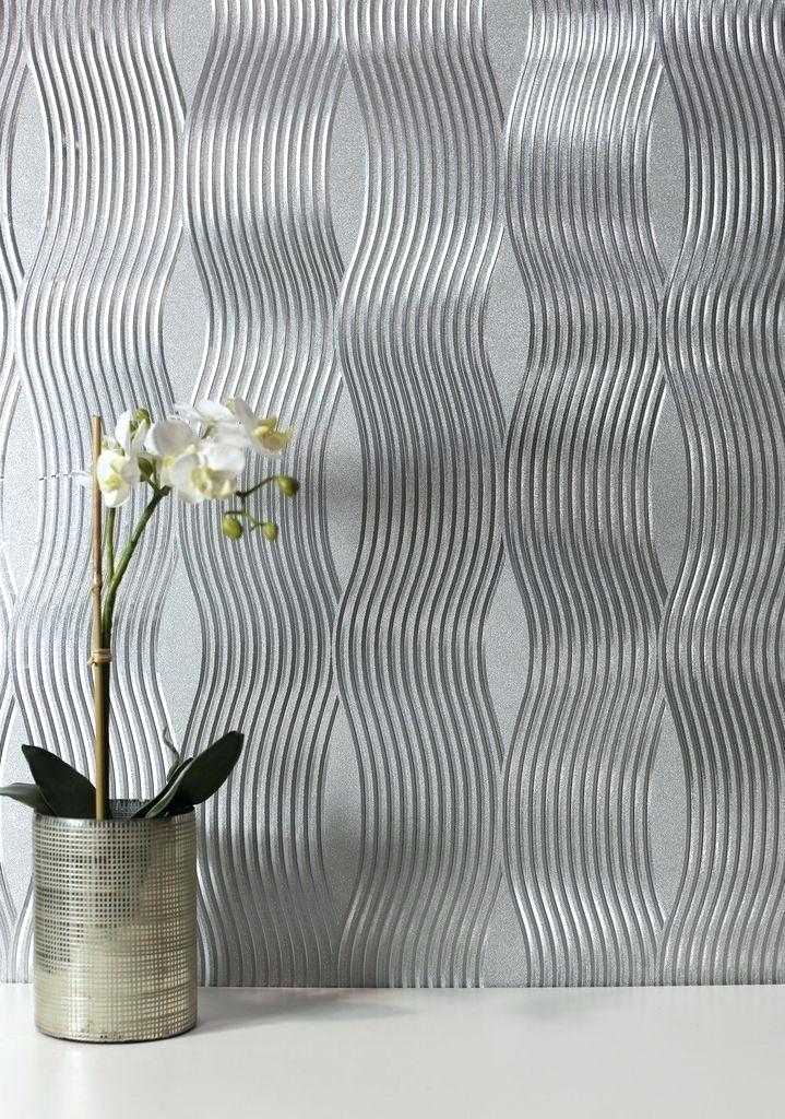 Wallpaper - Silver Swirl Foil , HD Wallpaper & Backgrounds