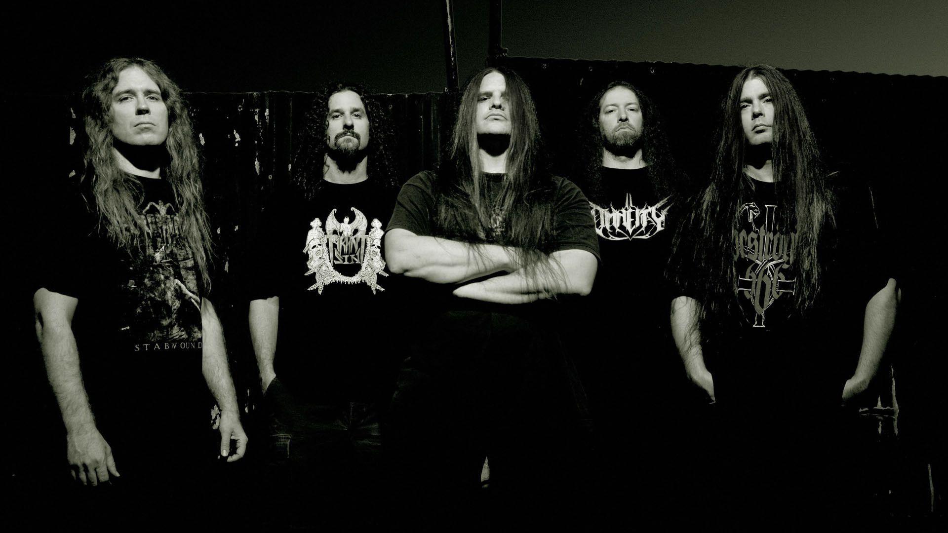 Wallpapers For > Death Metal Band Wallpaper - Cannibal Corpse Black And White , HD Wallpaper & Backgrounds