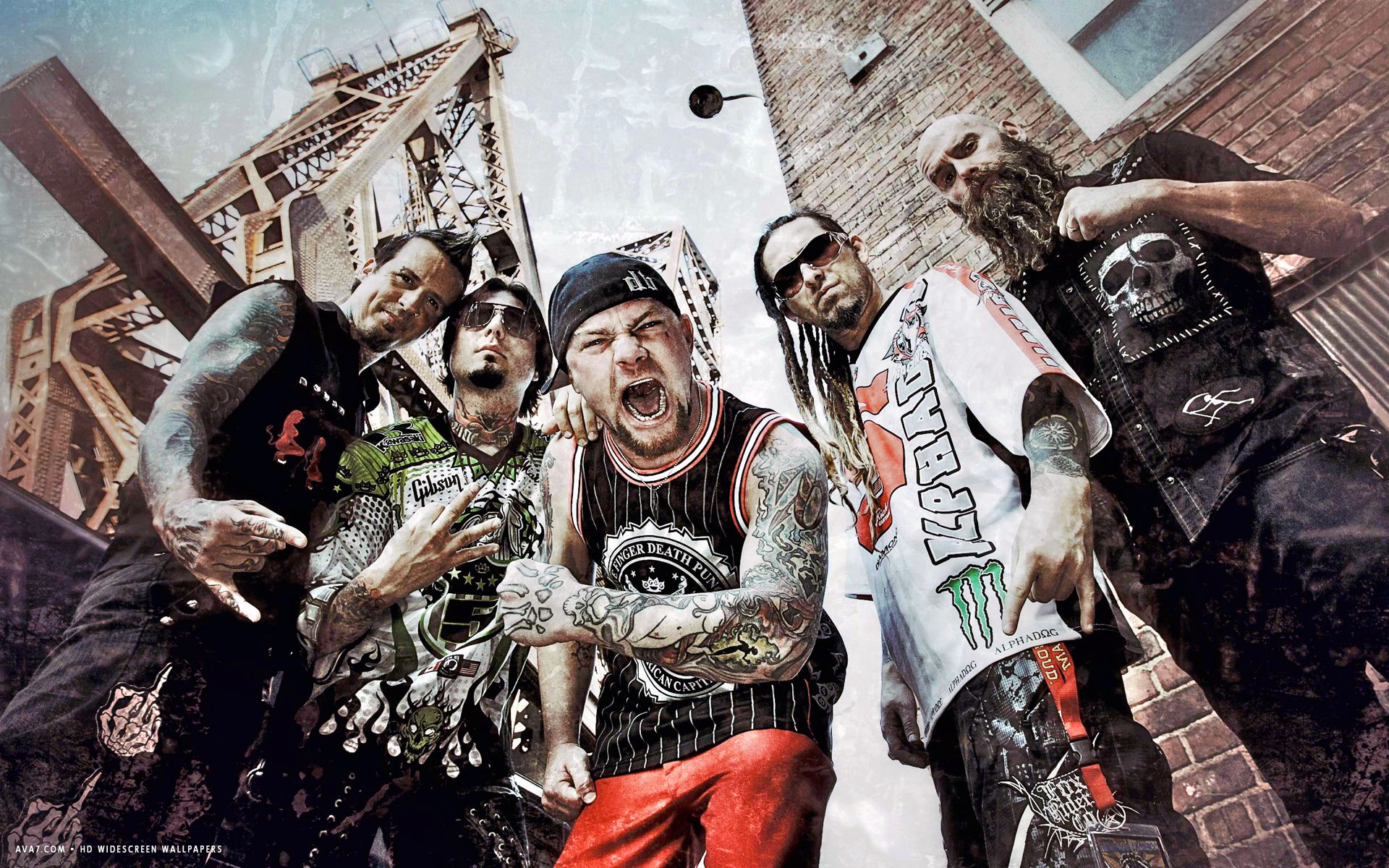 Five Finger Death Punch Music Band Group Hd Widescreen - Five Finger Death Punch Wallpaper Hd , HD Wallpaper & Backgrounds