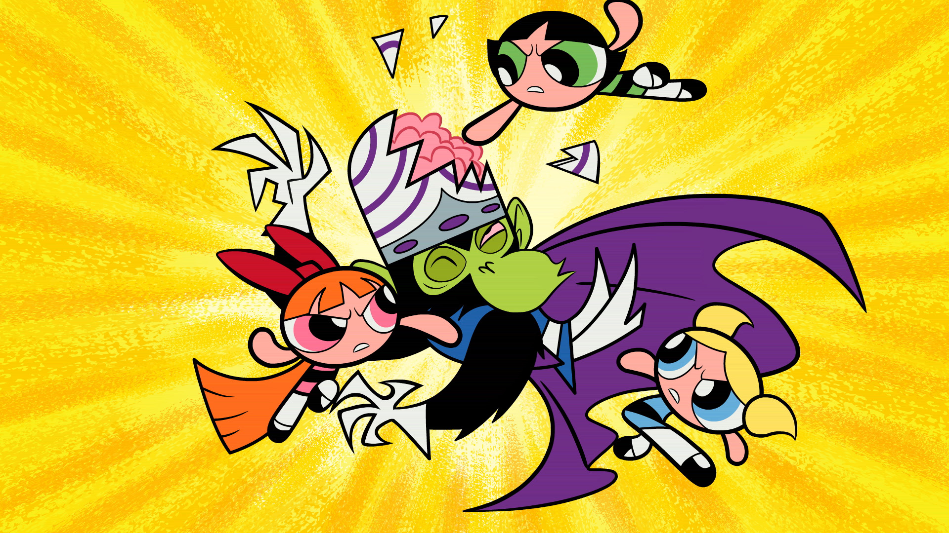 1 The Powerpuff Girls Wallpapers For Your Pc, Mobile - Powerpuff Girls And Mojo , HD Wallpaper & Backgrounds