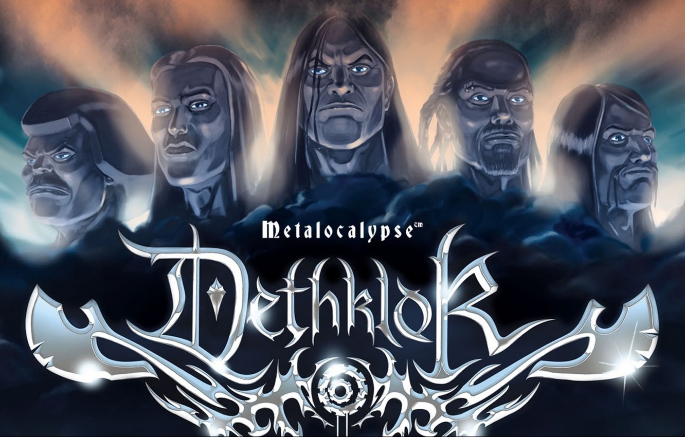 Photo Wallpaper Band, Deathklok, Death Metal - Metalocalypse Dethklok , HD Wallpaper & Backgrounds