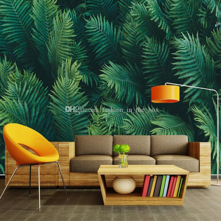 Tropical Rainforest Wallpaper Custom Nordic Wall Mural - Tropical Wallpaper Bedroom , HD Wallpaper & Backgrounds