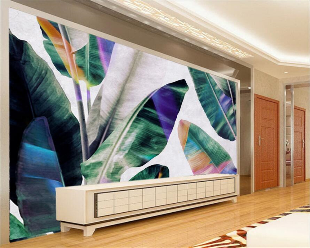 Beibehang Custom Wallpaper Southeast Asian Tropical - Arquitectura Pared , HD Wallpaper & Backgrounds