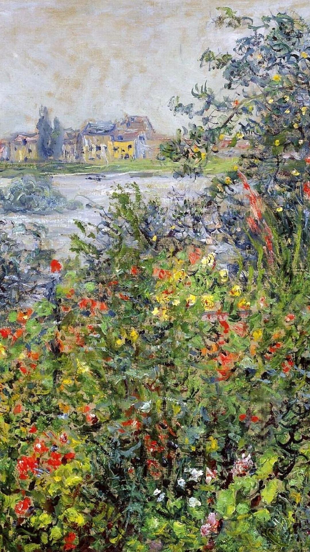 Monet Desktop Wallpaper - Monet Paintings Wallpaper Iphone , HD Wallpaper & Backgrounds