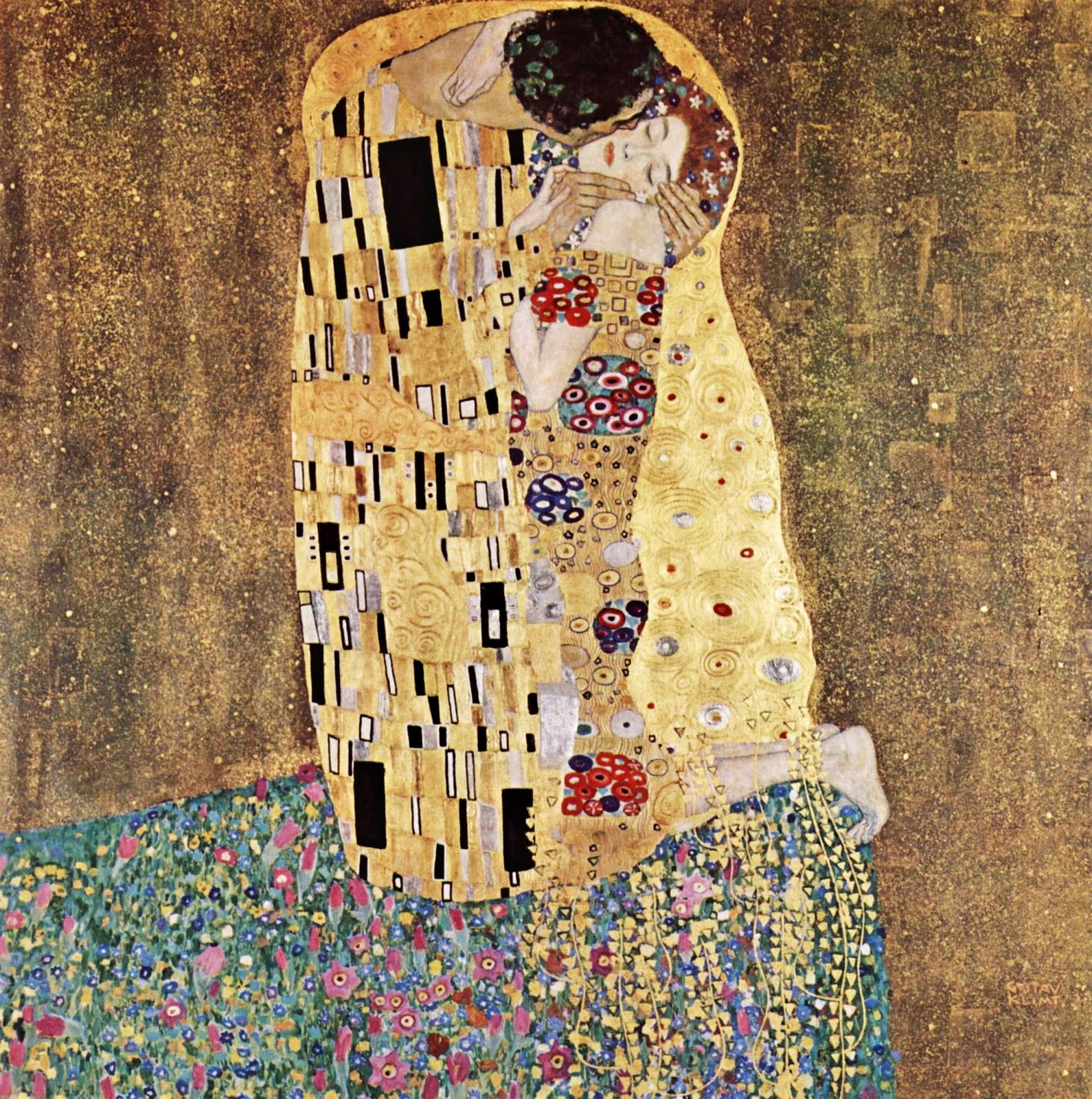 Http - //1 - Bp - Blogspot - Gustav Klimt - Gustav Klimt The Kiss Art Print Poster , HD Wallpaper & Backgrounds
