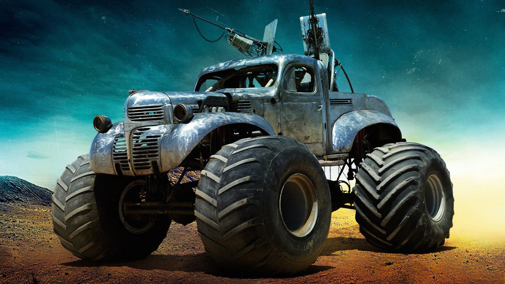 Jeep Sandstorm Hd Wallpaper - Mad Max Fury Road War Rig , HD Wallpaper & Backgrounds