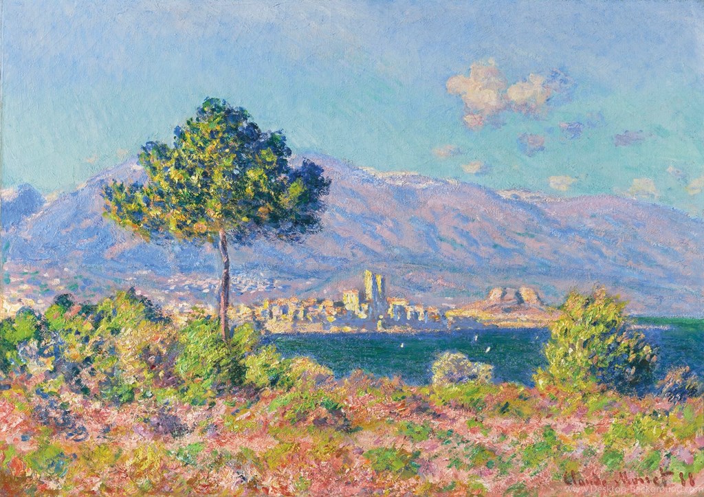 Claude Monet Antibes , HD Wallpaper & Backgrounds