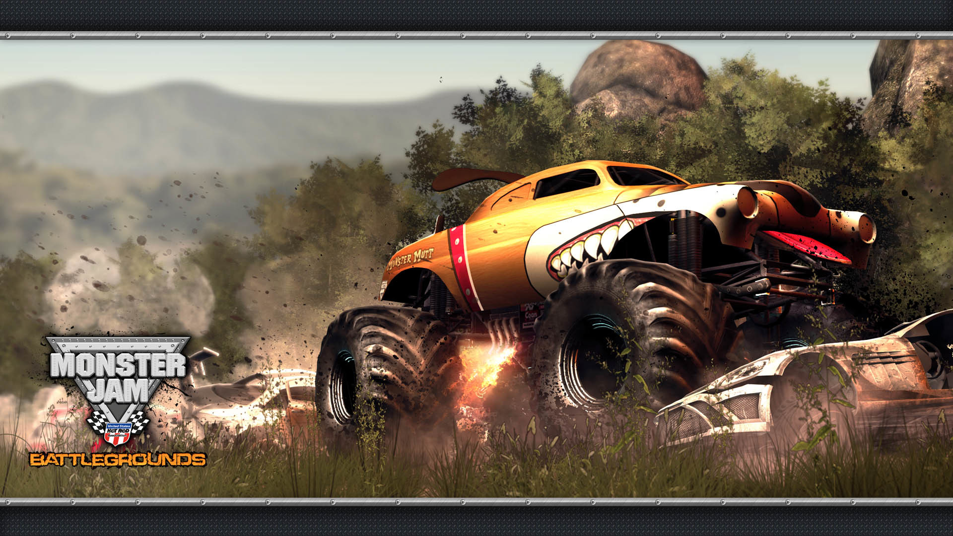 Image Result For Monster Truck Wallpapers Hd Wallpaper - Monster Jam Battlegrounds Ps3 Cover , HD Wallpaper & Backgrounds