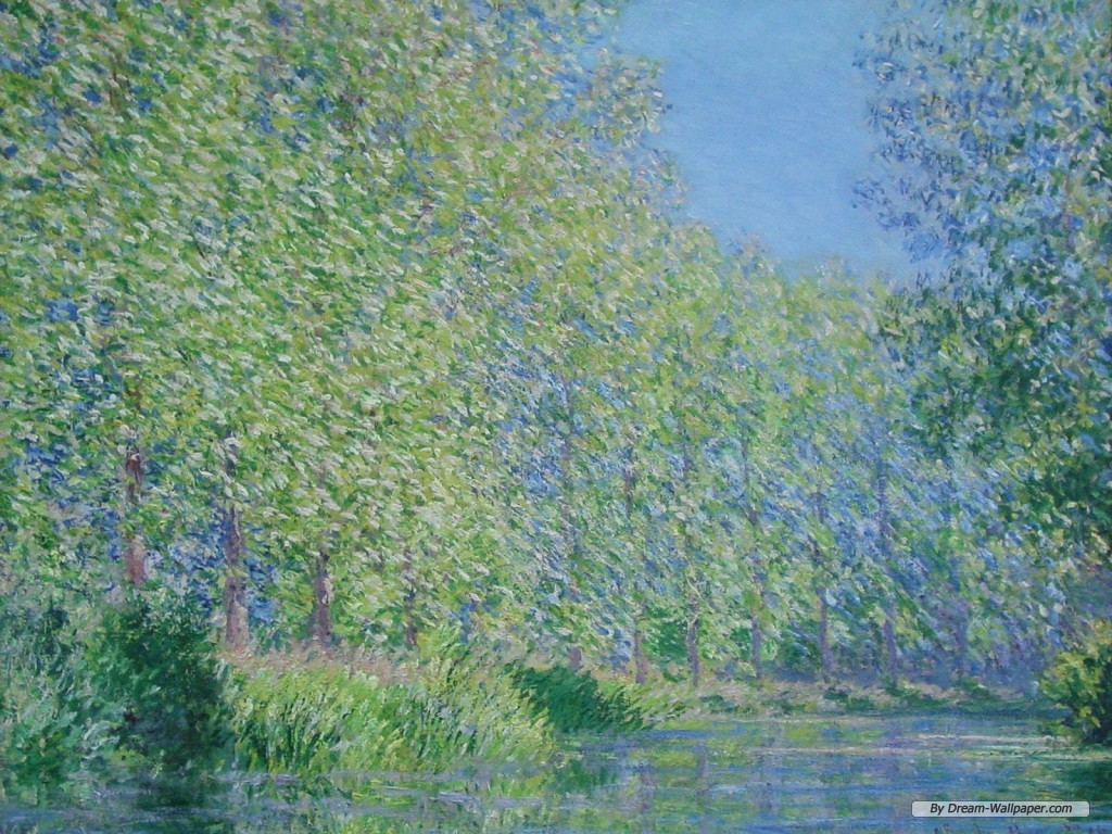 Claude Monet Wallpaper Painting , HD Wallpaper & Backgrounds