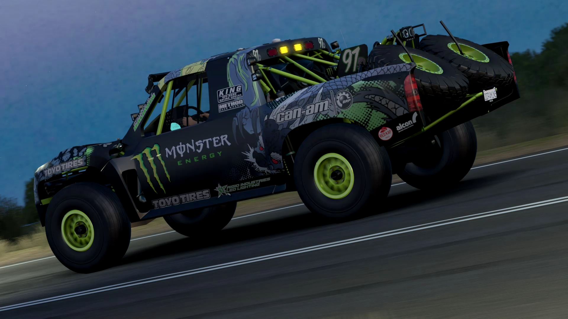 You - 2015 Baldwin Motorsports #97 Monster Energy Trophy , HD Wallpaper & Backgrounds