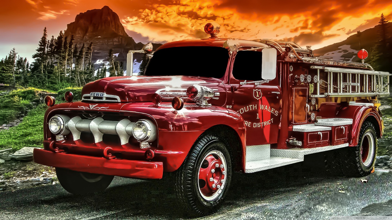 Fire Truck Wallpapers , HD Wallpaper & Backgrounds