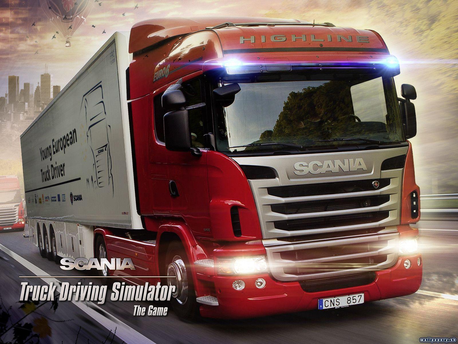 Images For > Scania Truck Wallpaper - Scania Truck Driving Simulator Pc , HD Wallpaper & Backgrounds
