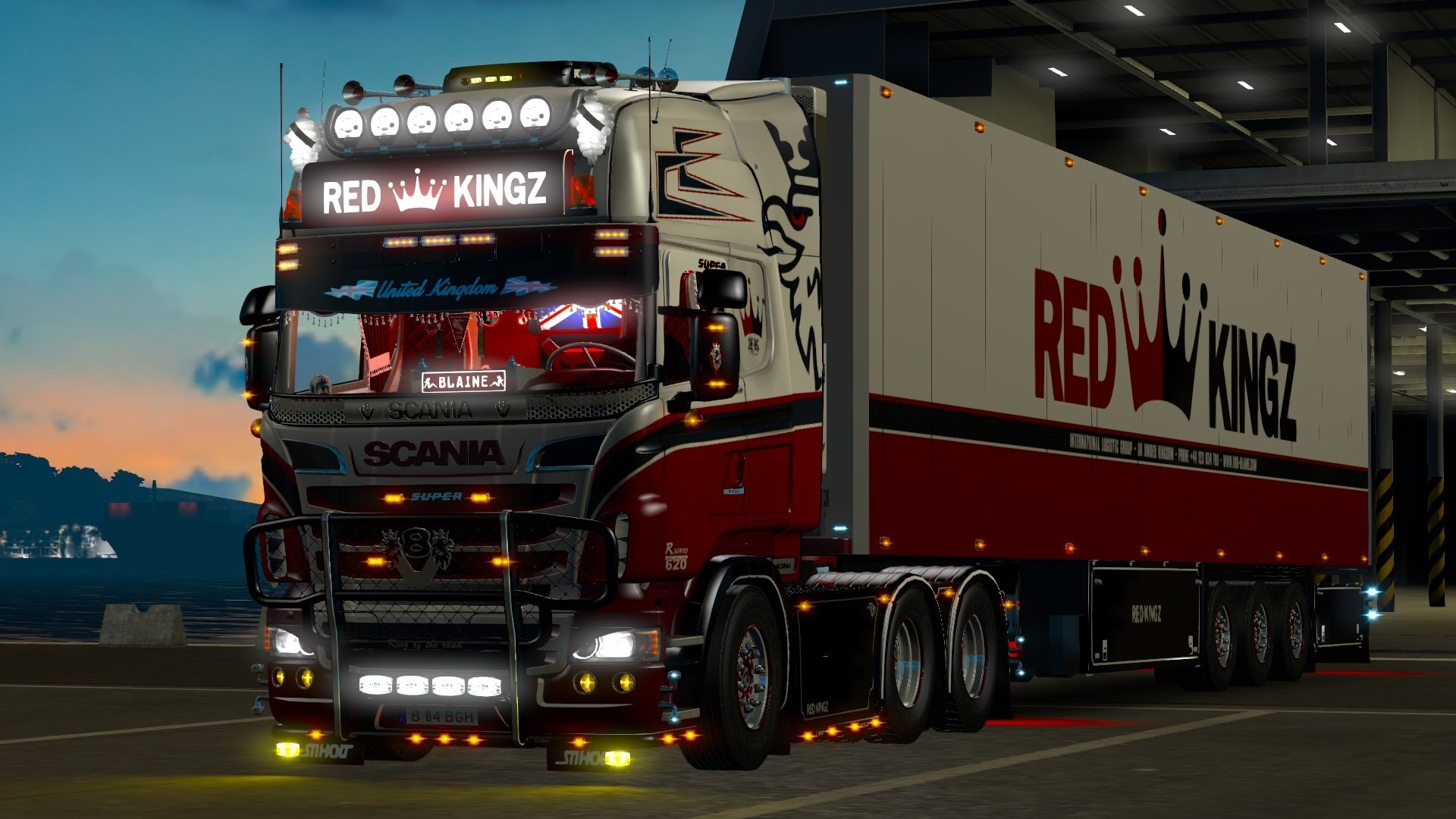 Scania R620 Hd Wallpaper - Euro Truck Sim Scania , HD Wallpaper & Backgrounds