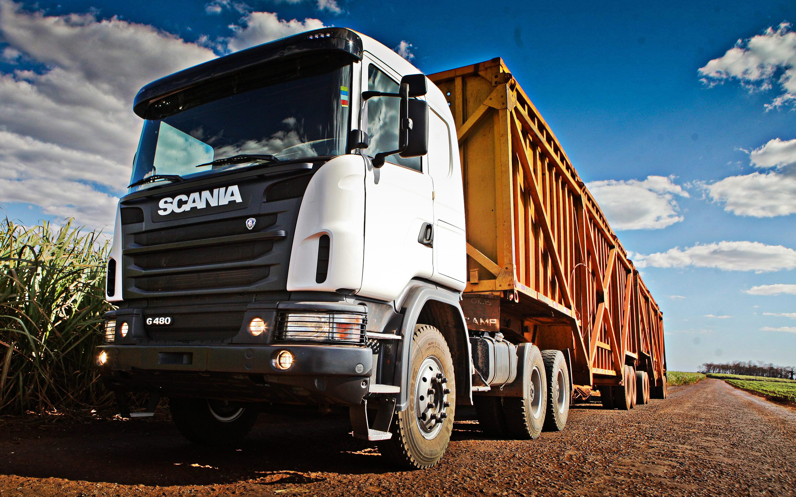 Scania G480, 6x6, Grain Transportation Concepts, Truck - Trailer Truck , HD Wallpaper & Backgrounds