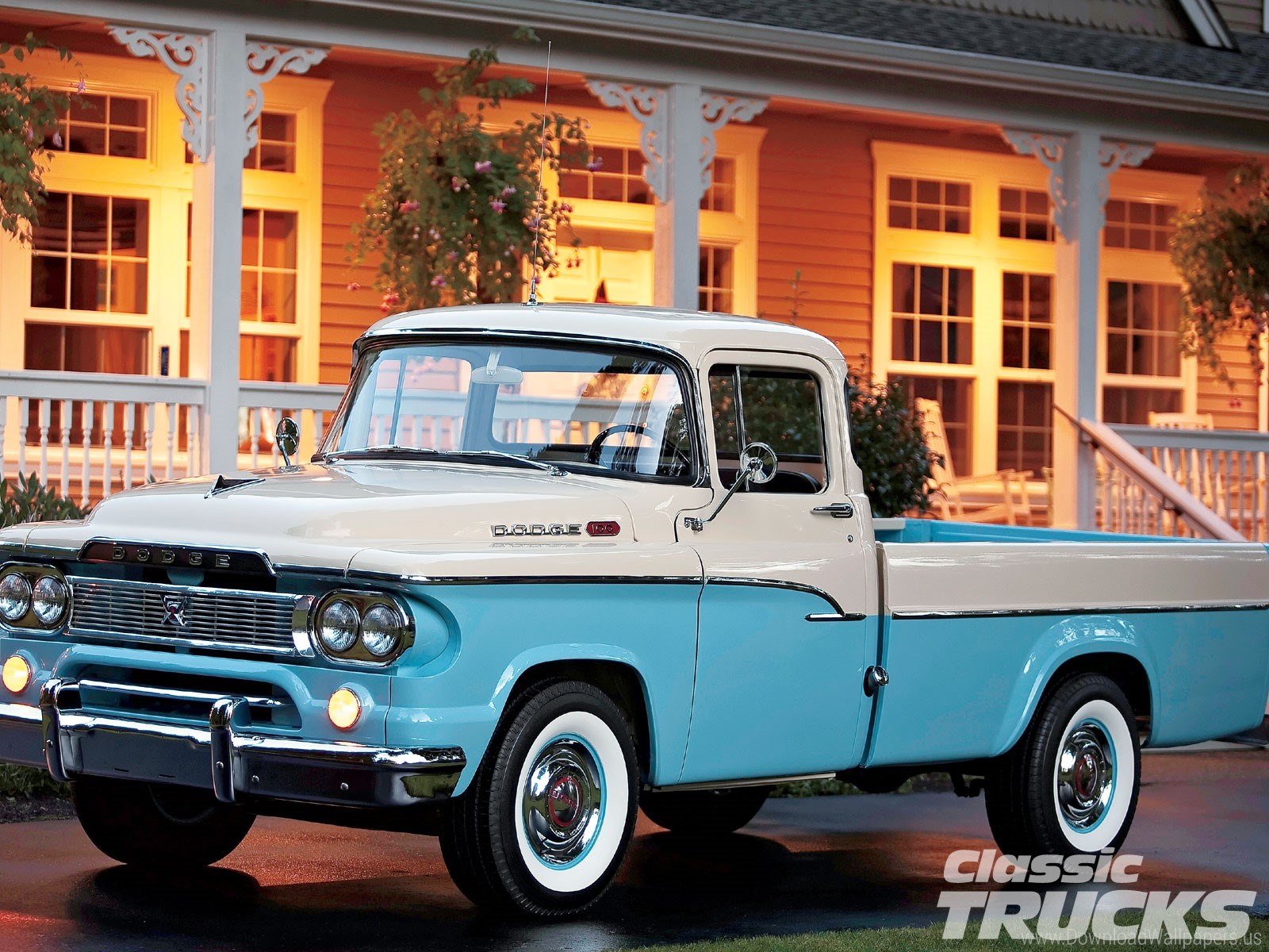 Old Man Truck Wallpaper - Dodge D100 Pick Up 60 , HD Wallpaper & Backgrounds