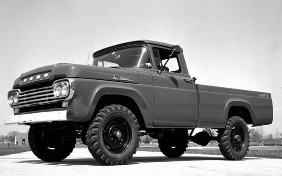 0 Lifted Truck Wallpaper Hd Old Ford Truck Wallpaper - 1959 Ford F250 , HD Wallpaper & Backgrounds