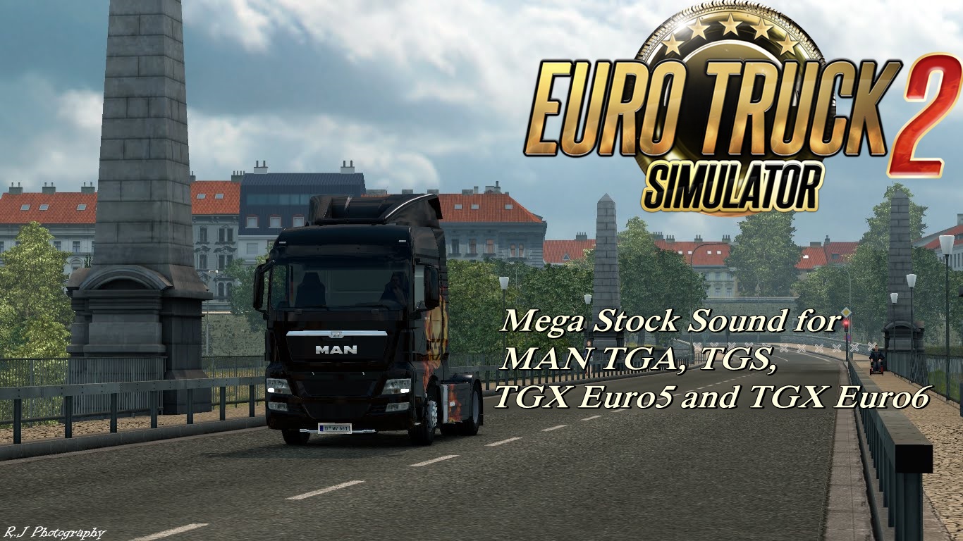 Mega Stock Sound For Man Trucks - Euro Truck Simulator 2 , HD Wallpaper & Backgrounds