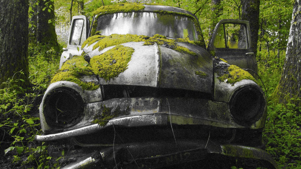 Rusty Old Car By T0nkpils-d4w14it - Rusty Old Car , HD Wallpaper & Backgrounds