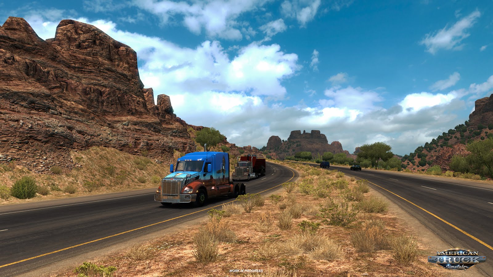American Truck Simulator 2 , HD Wallpaper & Backgrounds