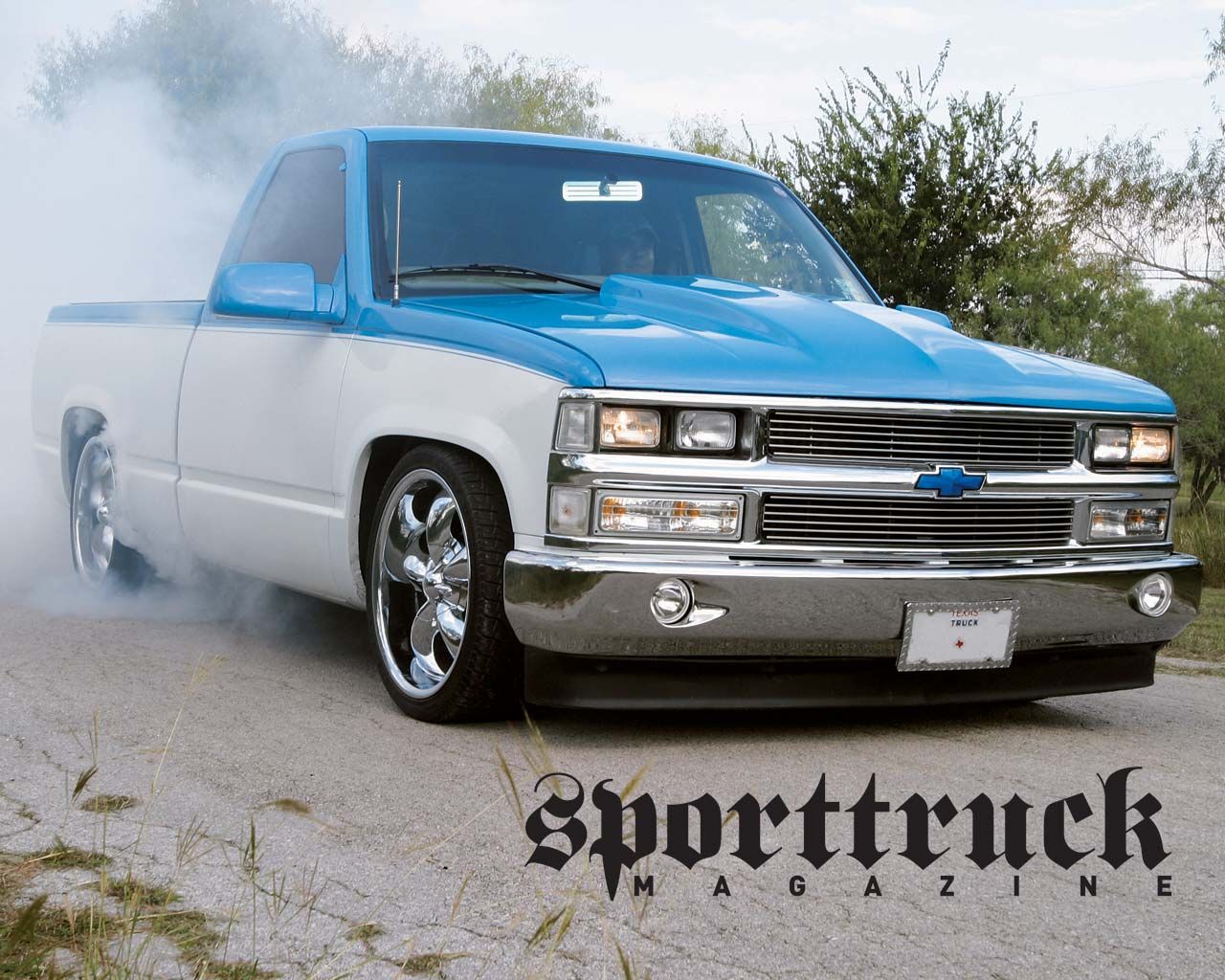 X Lifted Chevy Trucks Wallpaper - Chevy Truck 1998 Custom , HD Wallpaper & Backgrounds