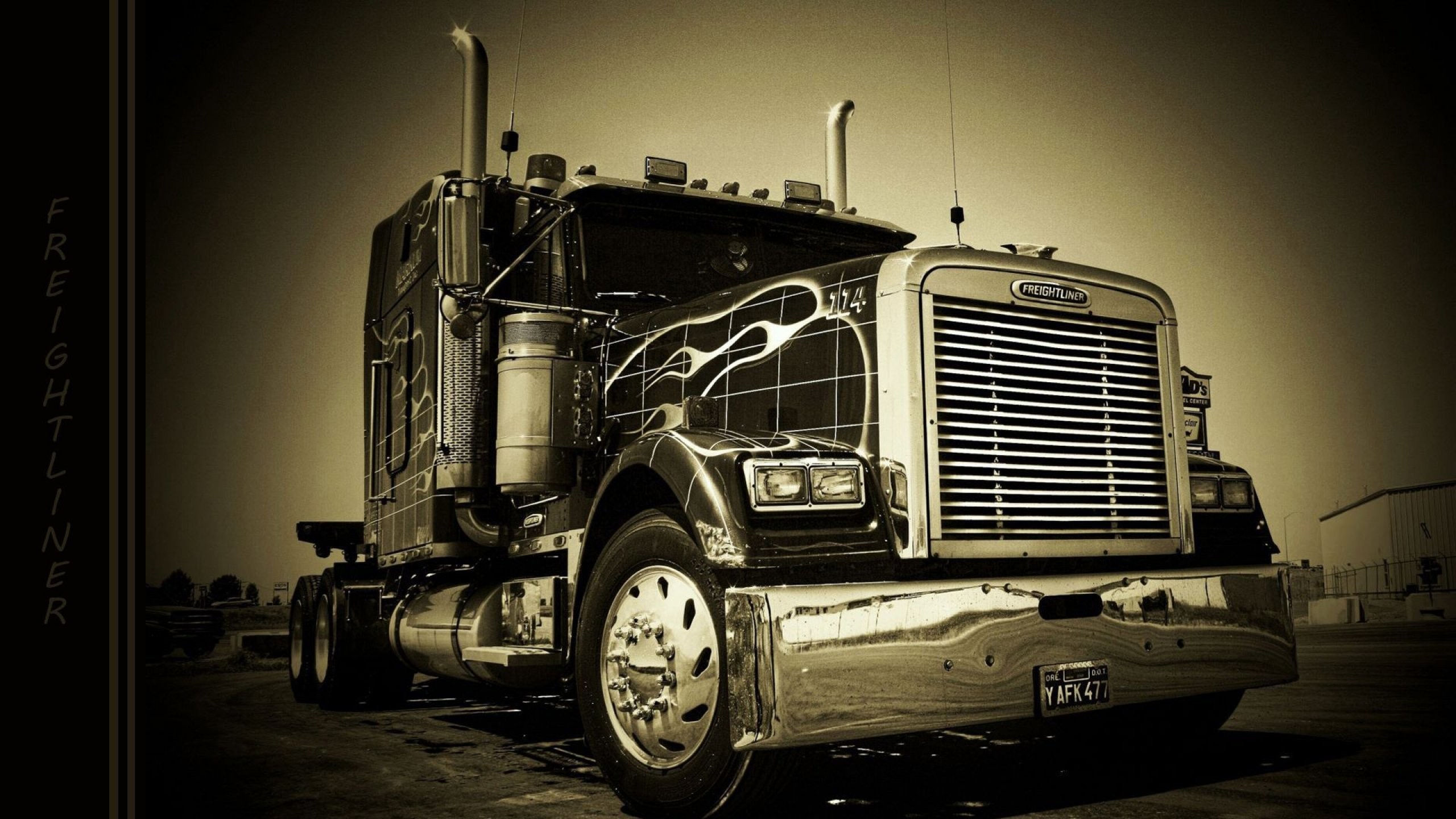Semi Truck Pictures Wallpaper - Freightliner Wallpaper Hd , HD Wallpaper & Backgrounds