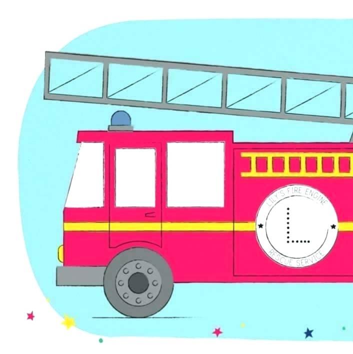 Fire Truck Wallpaper Childrens Decor Firefighter Kids - Fire Apparatus , HD Wallpaper & Backgrounds