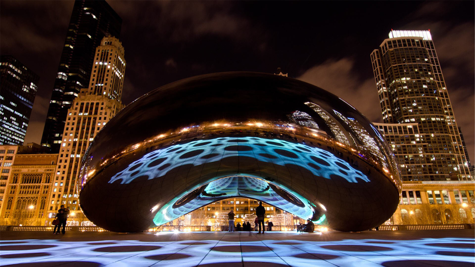 Chicago Hd Pics Chicago Wallpapers Hd - Cloud Gate , HD Wallpaper & Backgrounds